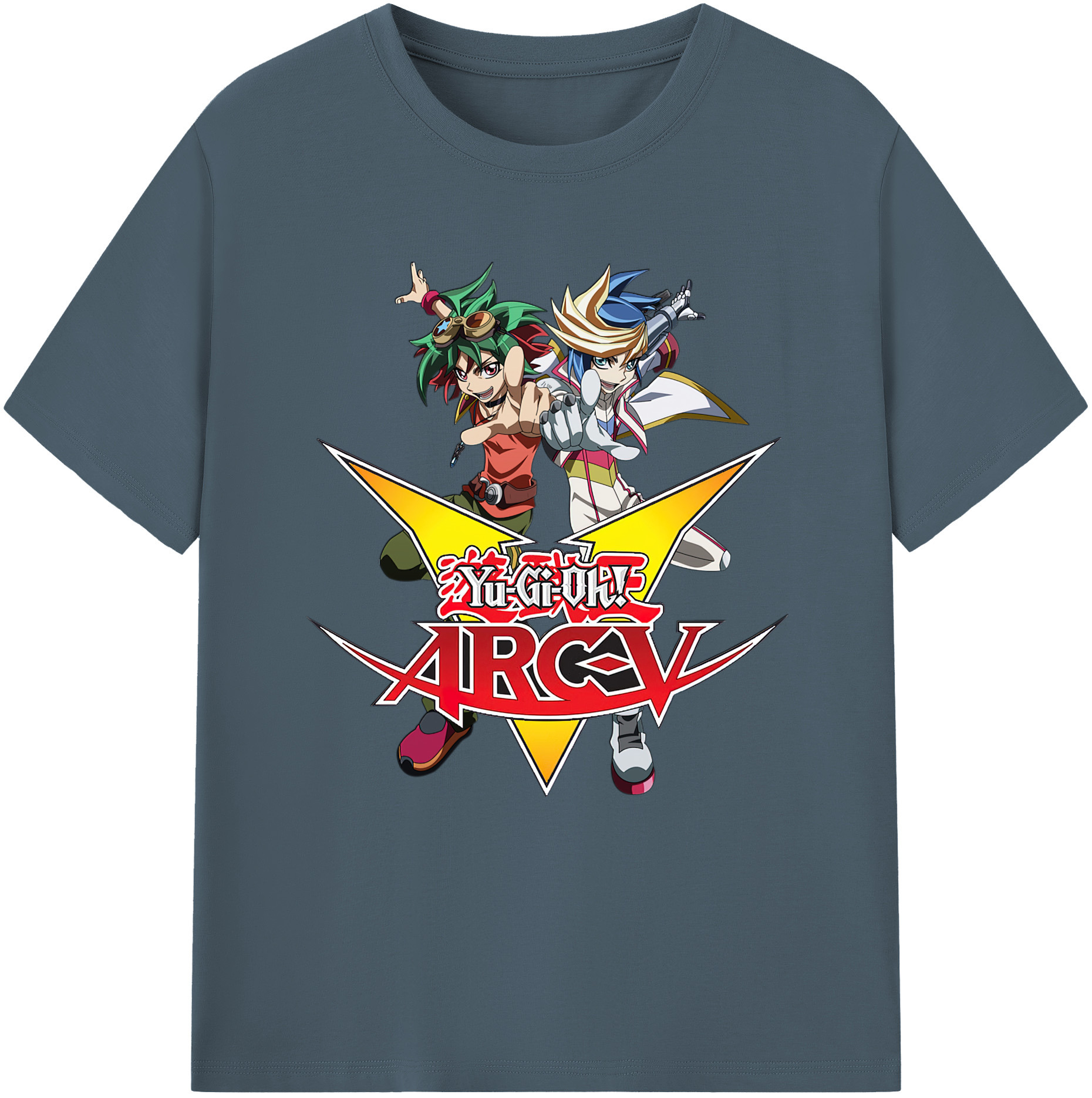 （画像用） 遊☆戯☆王 Yu-Gi-Oh! 綿100％半袖Tシャツ（フロントプリント）